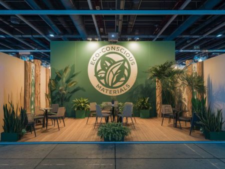 « L'impact des matériaux éco-conçus sur le design de votre stand d'exposition »