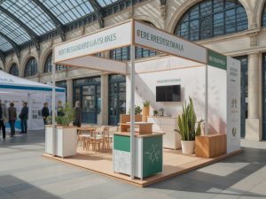 Comment concevoir un stand modulaire éco-responsable adapté à différents salons professionnels
