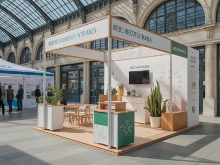 Comment concevoir un stand modulaire éco-responsable adapté à différents salons professionnels